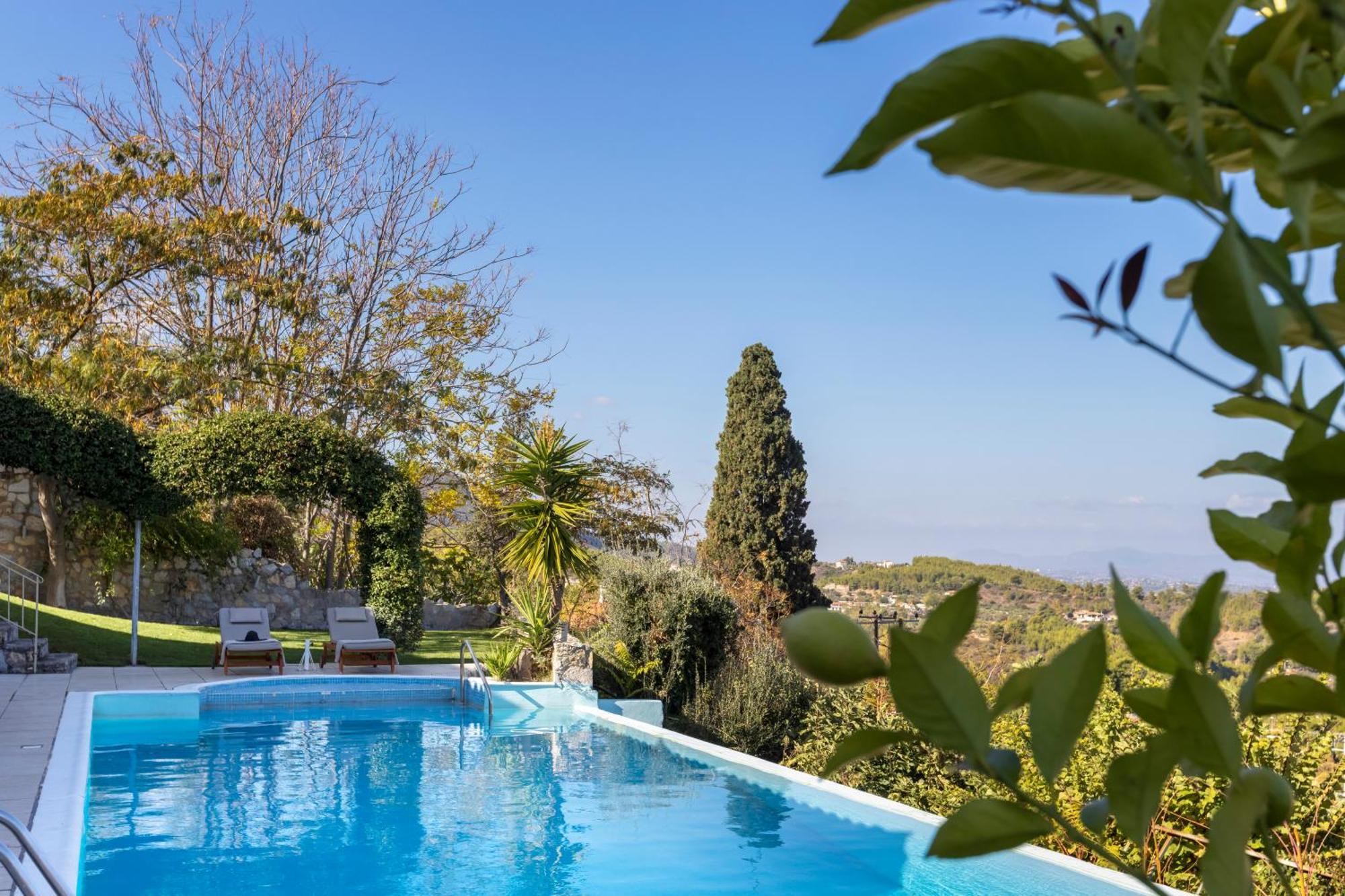 Villa Marrone Splendid Seaview Markopoulon Oropou 外观 照片