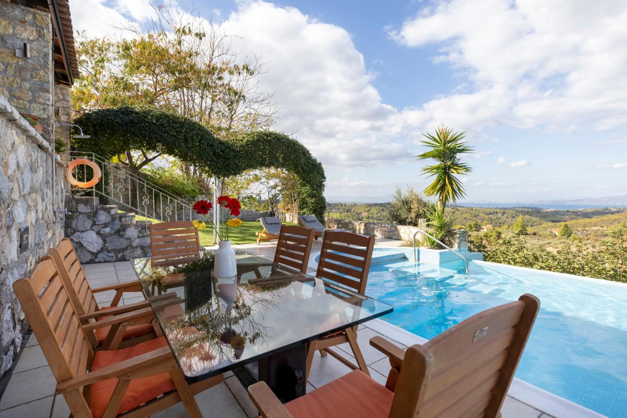 Villa Marrone Splendid Seaview Markopoulon Oropou 外观 照片