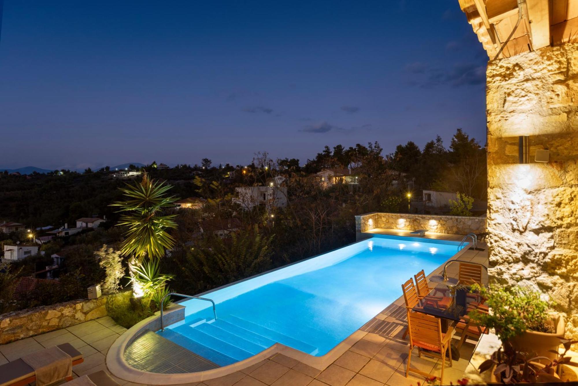Villa Marrone Splendid Seaview Markopoulon Oropou 外观 照片