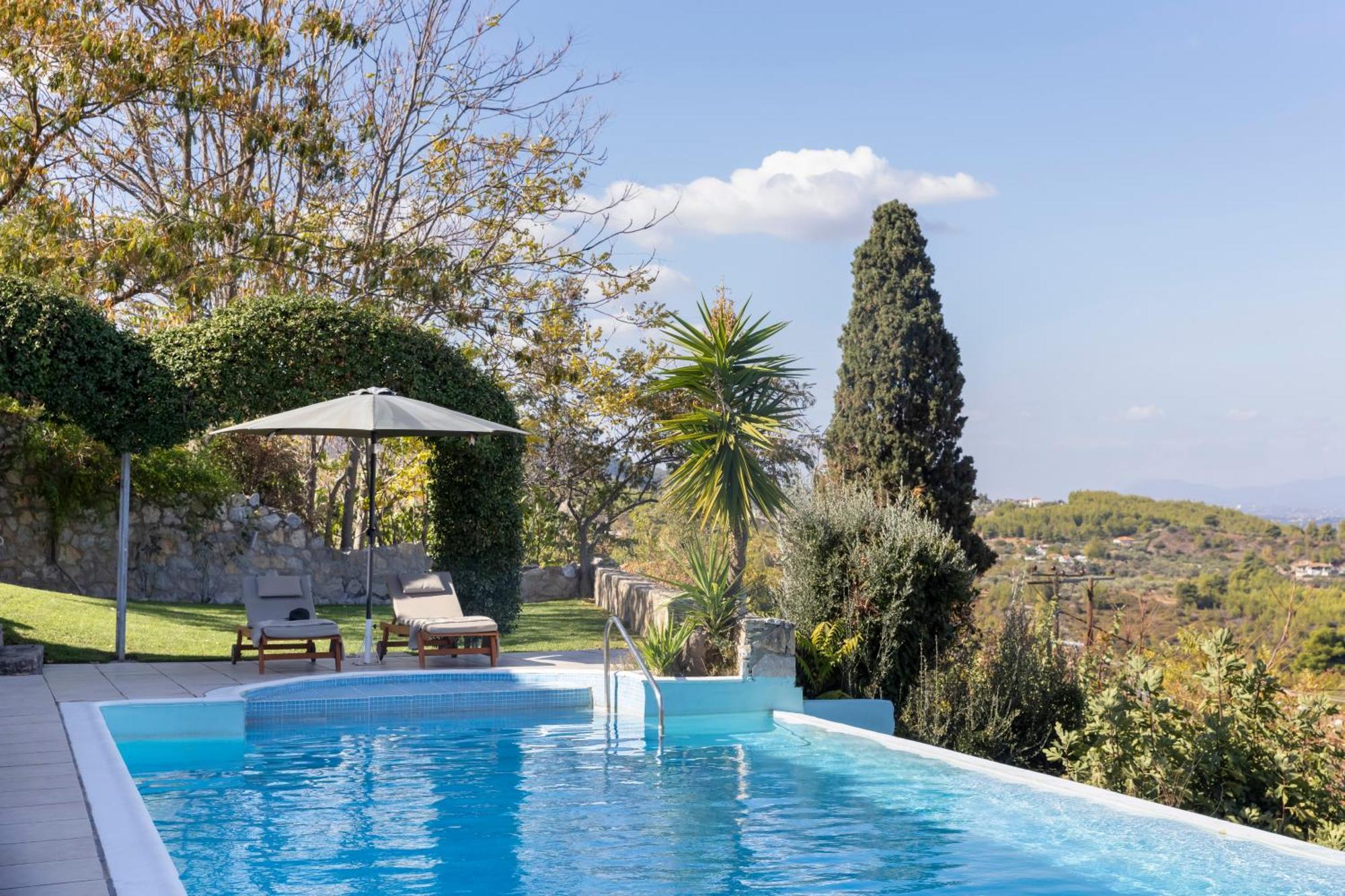 Villa Marrone Splendid Seaview Markopoulon Oropou 外观 照片