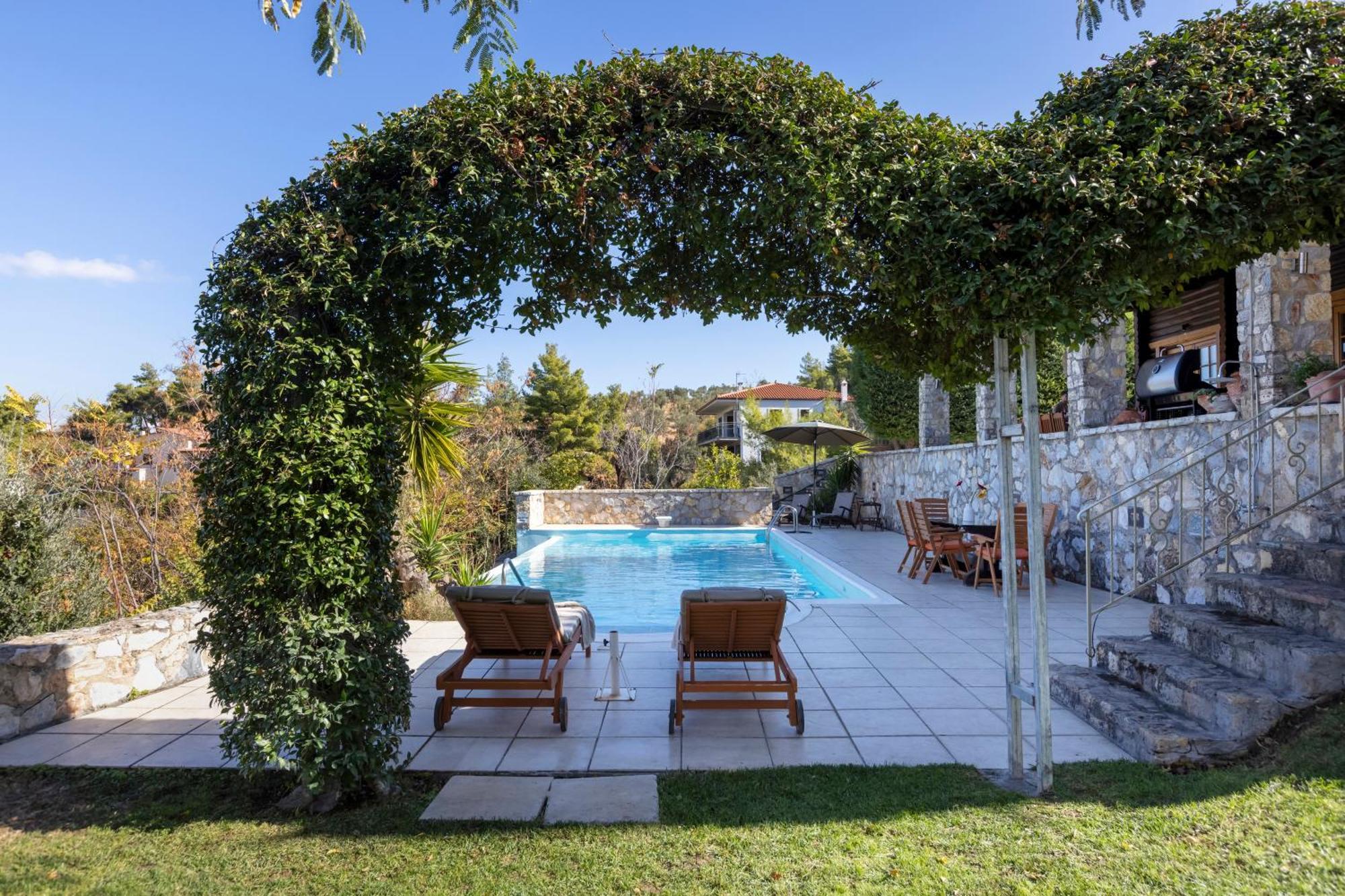 Villa Marrone Splendid Seaview Markopoulon Oropou 外观 照片
