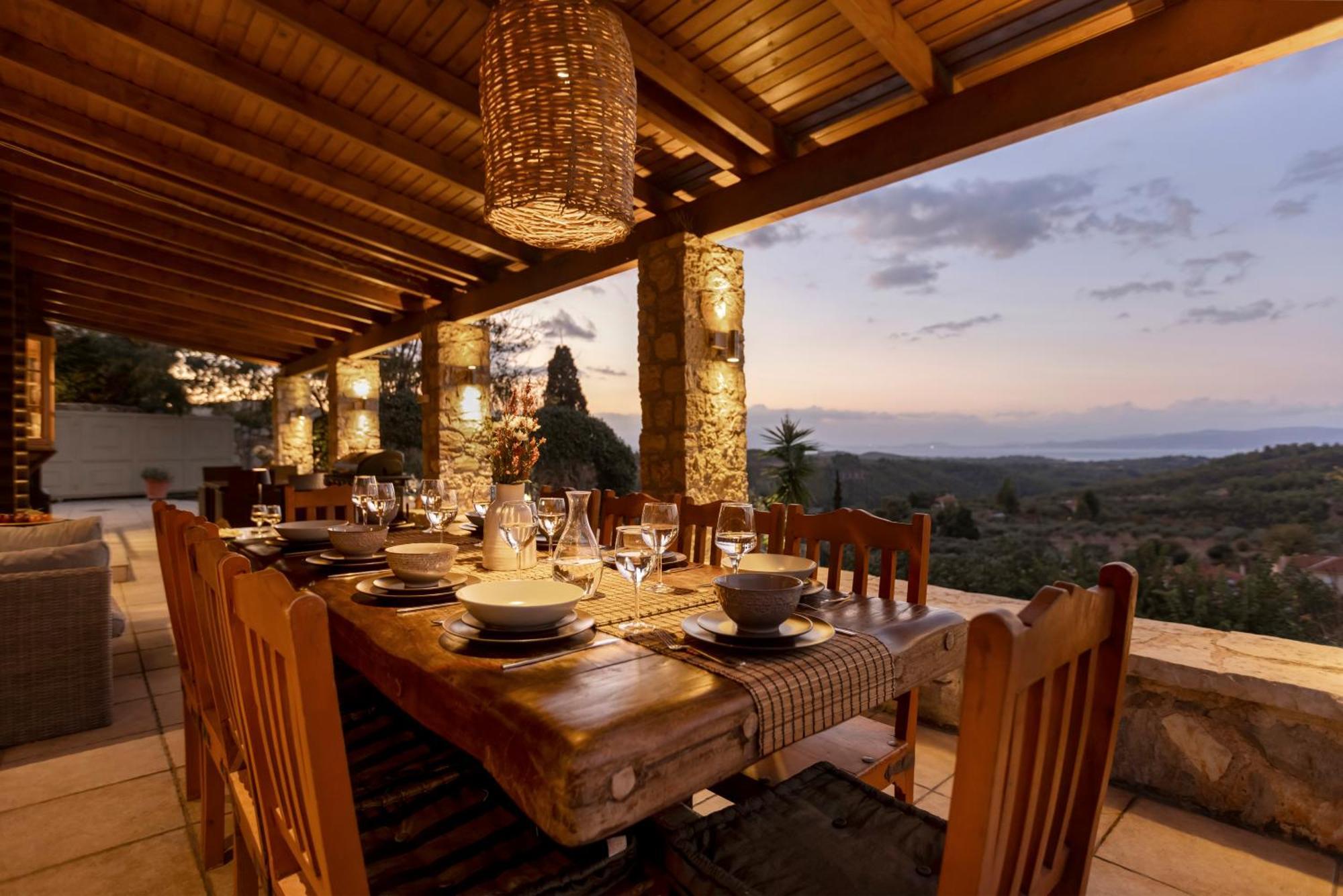 Villa Marrone Splendid Seaview Markopoulon Oropou 外观 照片