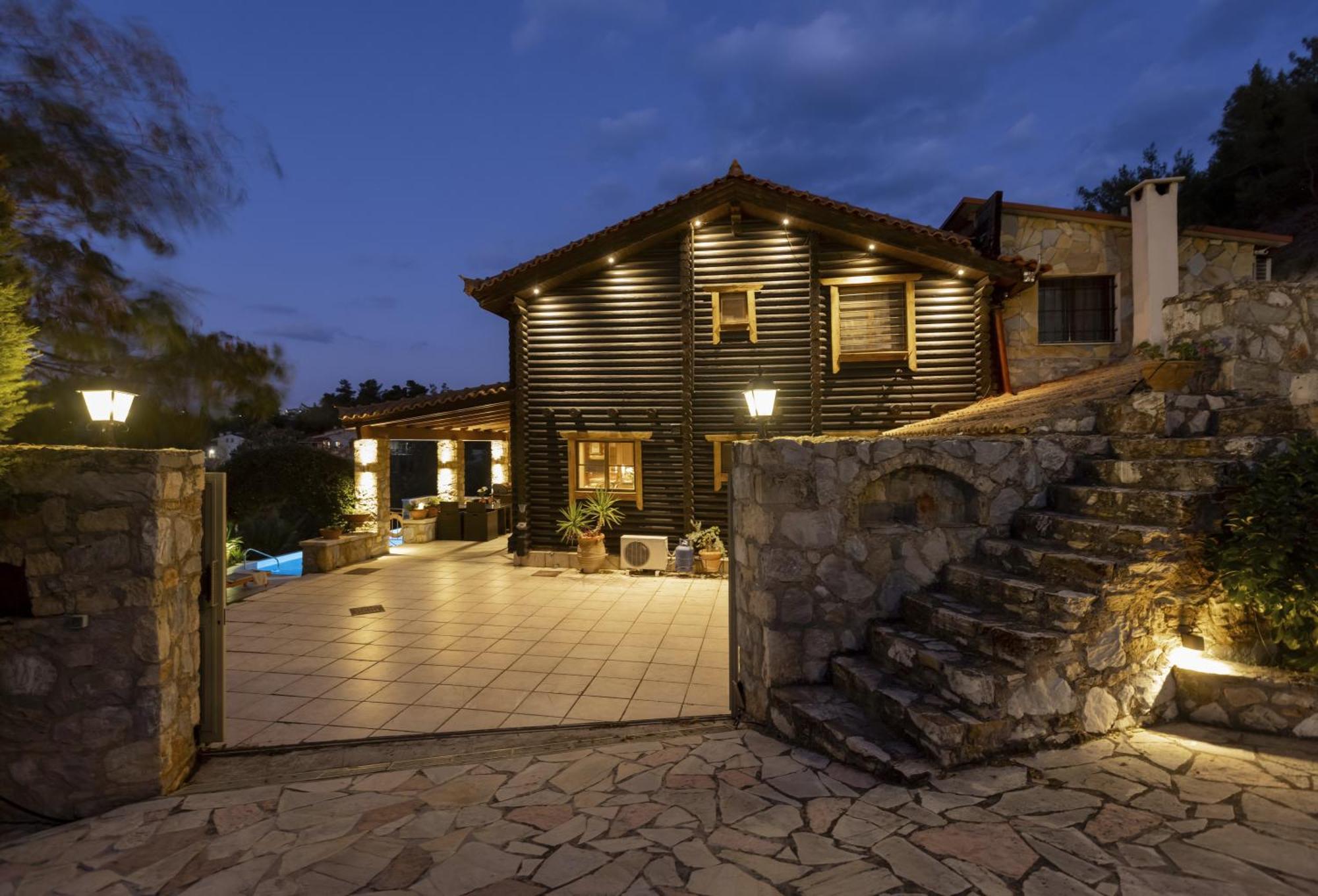 Villa Marrone Splendid Seaview Markopoulon Oropou 外观 照片