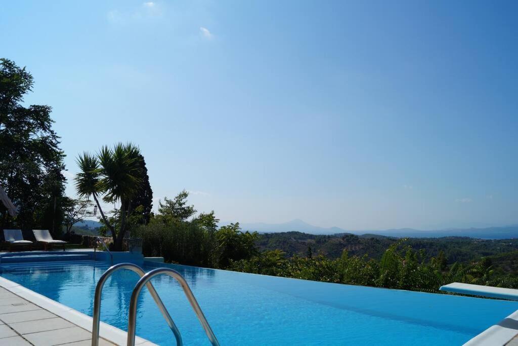 Villa Marrone Splendid Seaview Markopoulon Oropou 外观 照片